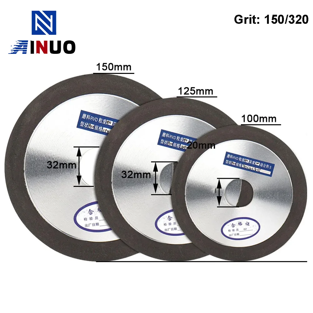 100mm/125mm/150mm diamentowa ściernica z czarnego piasku żywica Bond frez ze stali wolframowej narzędzie… 100mm/125mm/150mm diamentowa ściernica z czarnego piasku żywica Bond frez ze stali wolframowej narzędzie…