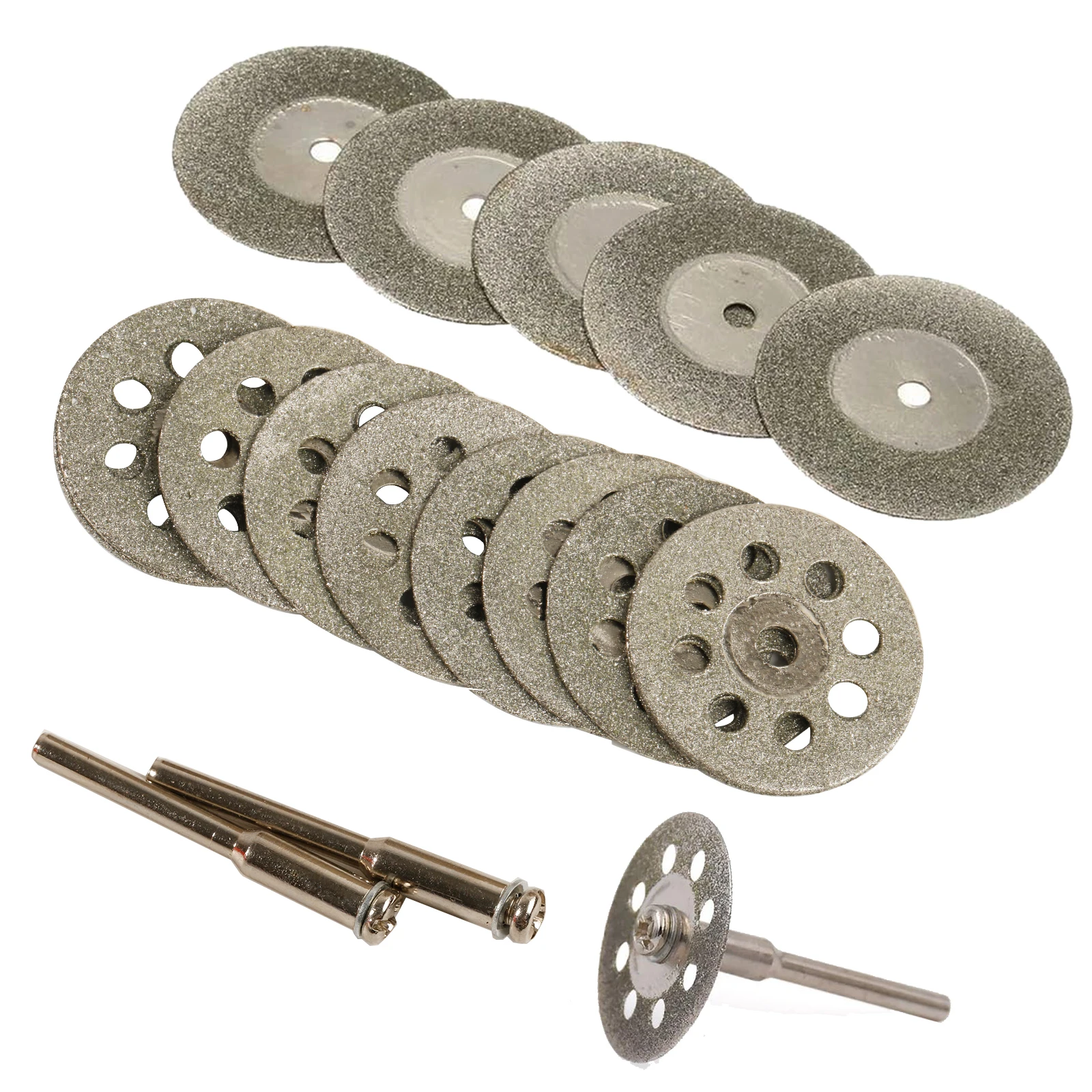 12 sztuk diamentowych tarcz tnących 25 mm Koło tnące z trzpieniem 3 mm do narzędzia obrotowego Dremel do… 12 sztuk diamentowych tarcz tnących 25 mm Koło tnące z trzpieniem 3 mm do narzędzia obrotowego Dremel do…
