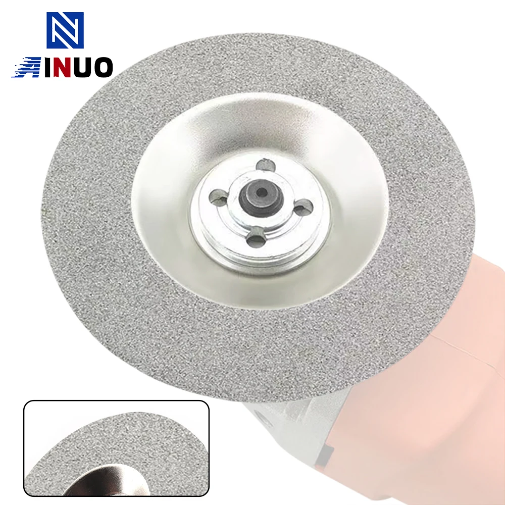 125mm diamentowa tarcza szlifierska galwaniczna ściernica do szlifierki kątowej szkło ceramiczne cięcie metalu…