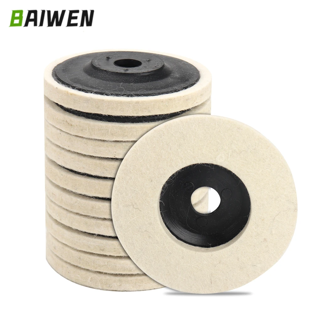 125mm filc wełniany polerowanie ściernica podkładka szlifierka kątowa tarcze polerskie do metalu marmur… 125mm filc wełniany polerowanie ściernica podkładka szlifierka kątowa tarcze polerskie do metalu marmur…
