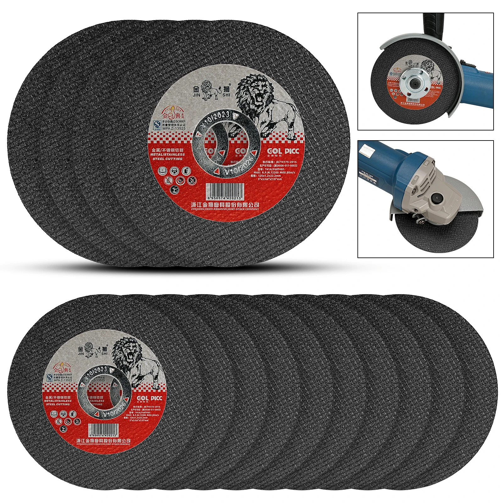 125mm metalowe tarcze tnące odciąć koła Flap tarcze szlifierskie tarcze szlifierskie szlifierka kątowa 2-50…