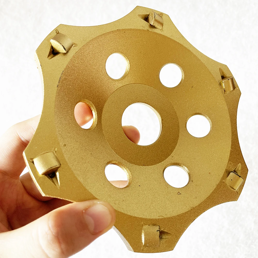130mm pierścieniowe diamentowe koło kubkowe PCD ścierna metalowa tarcza szlifierska do usuwania powłoki… 130mm pierścieniowe diamentowe koło kubkowe PCD ścierna metalowa tarcza szlifierska do usuwania powłoki…
