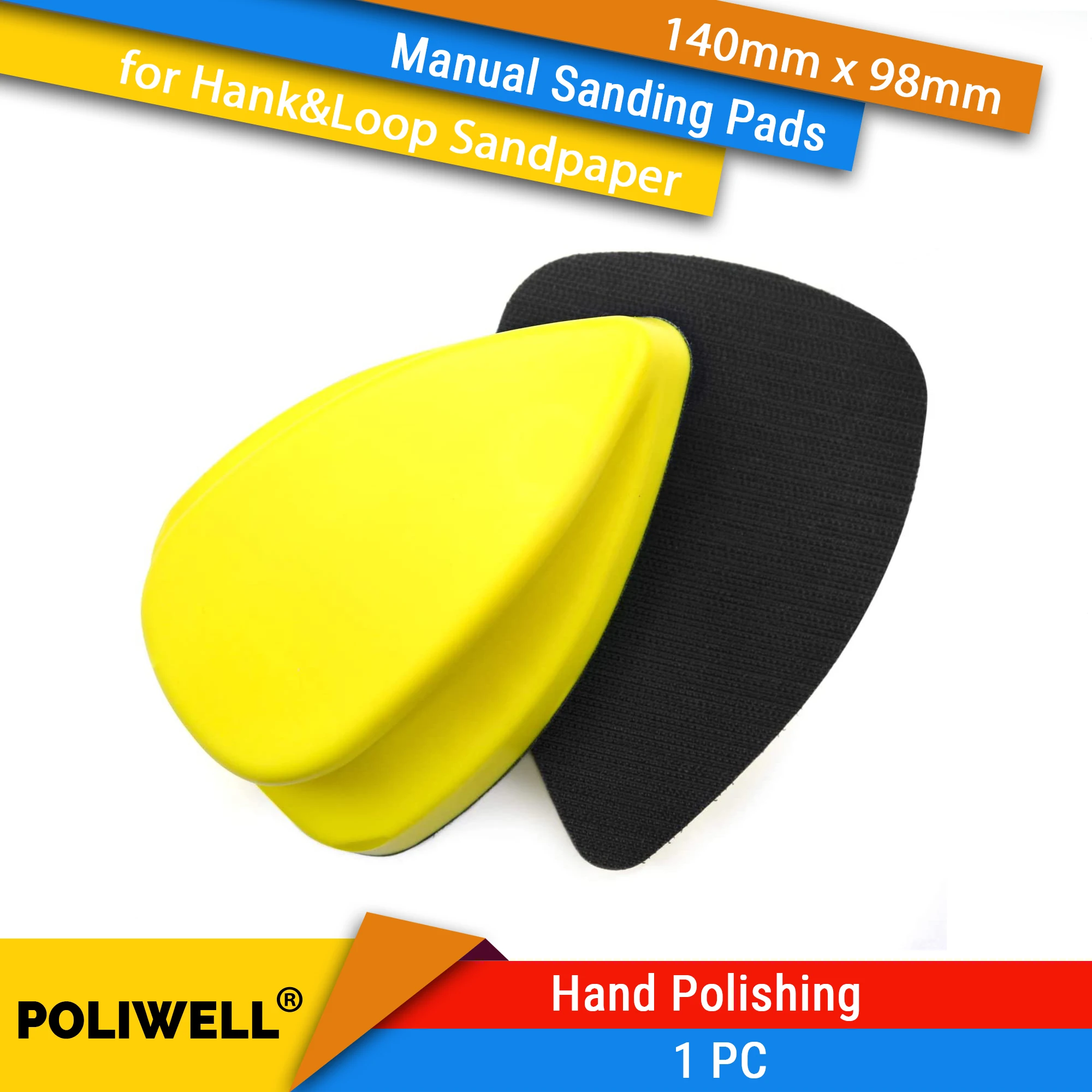 140x98mm Sander Paper Hand Sanding Pads No-slip Mouse Hook and Loop Sanding Blocks for Triangle Sandpaper… 140x98mm Sander Paper Hand Sanding Pads No-slip Mouse Hook and Loop Sanding Blocks for Triangle Sandpaper…