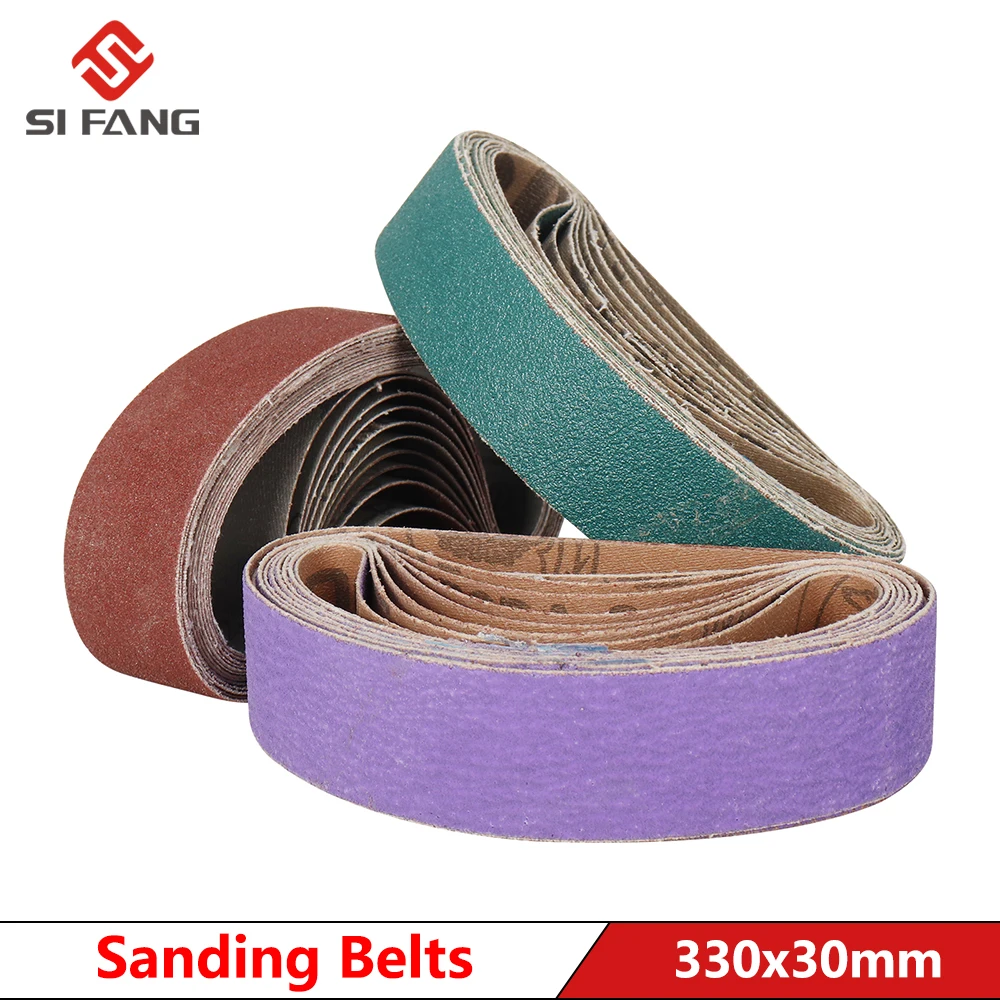 1PC 30*330mm pasy szlifierskie 80/120/240Grit ścierne szlifowanie ekran marki do drewna miękkiego metalu… 1PC 30*330mm pasy szlifierskie 80/120/240Grit ścierne szlifowanie ekran marki do drewna miękkiego metalu…