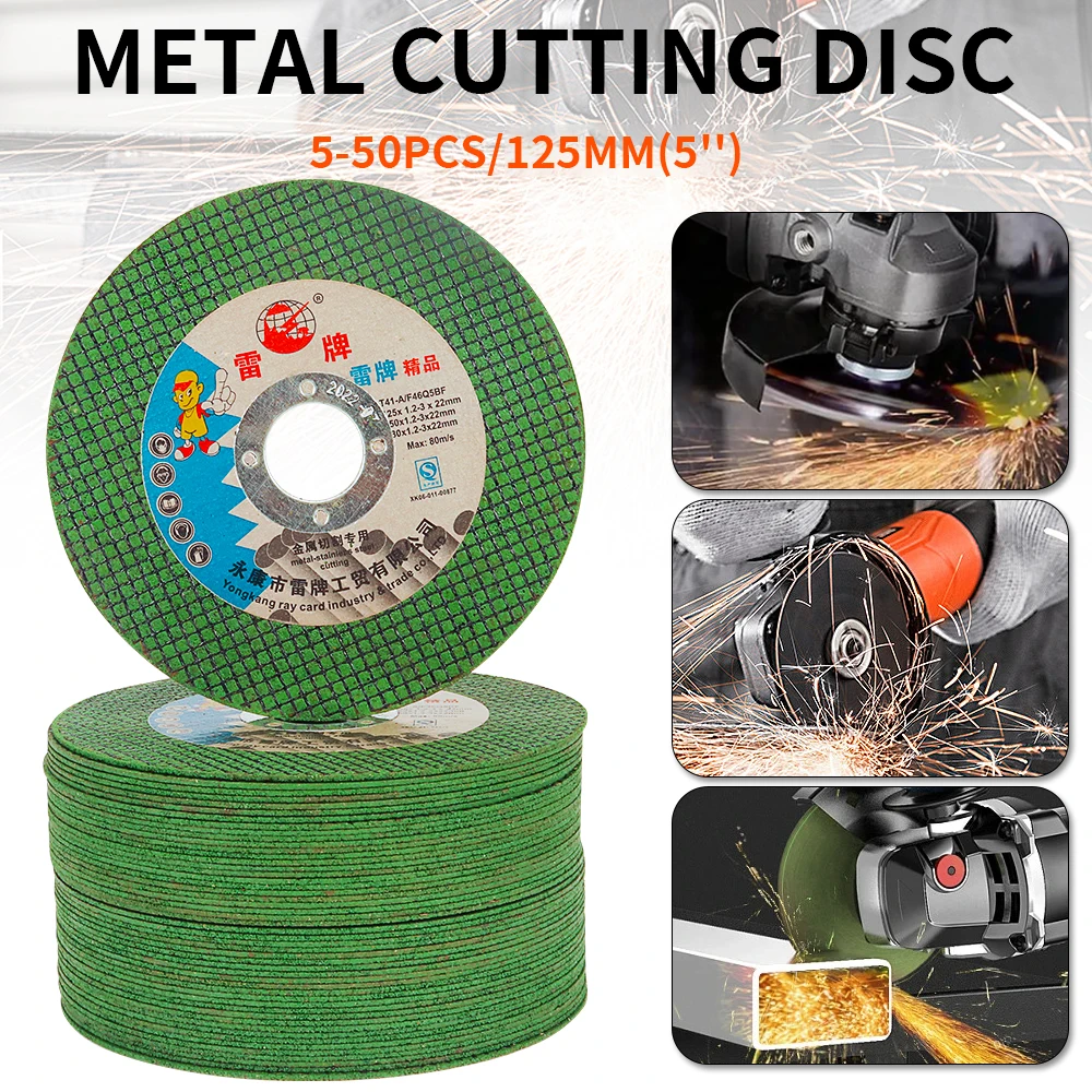 2-50 sztuk 125mm metalowa tarcza tnąca szlifierka kątowa szlifowanie stali nierdzewnej żywica do cięcia… 2-50 sztuk 125mm metalowa tarcza tnąca szlifierka kątowa szlifowanie stali nierdzewnej żywica do cięcia…
