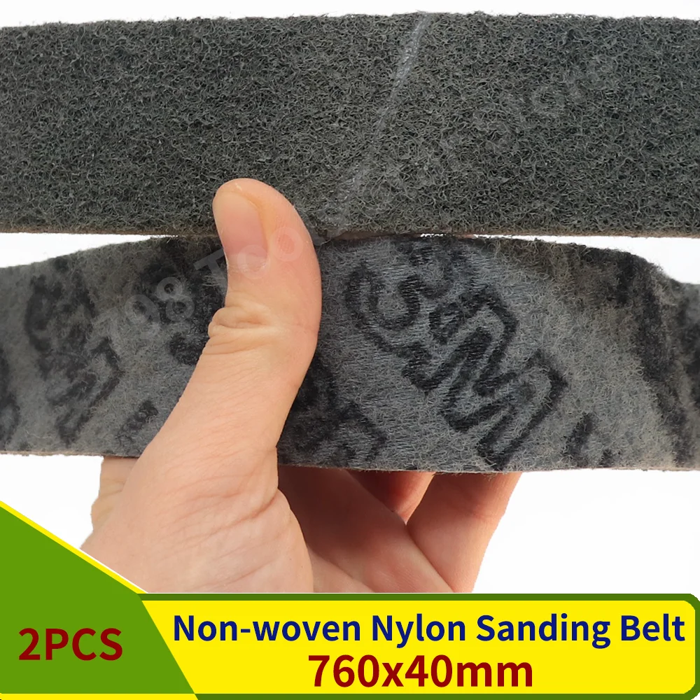 2 SZTUK 760x40mm Włókninowe nylonowe pasy ścierne z grubego do drobnego ziarno nylonowe pasy ścierne dla… 2 SZTUK 760x40mm Włókninowe nylonowe pasy ścierne z grubego do drobnego ziarno nylonowe pasy ścierne dla…