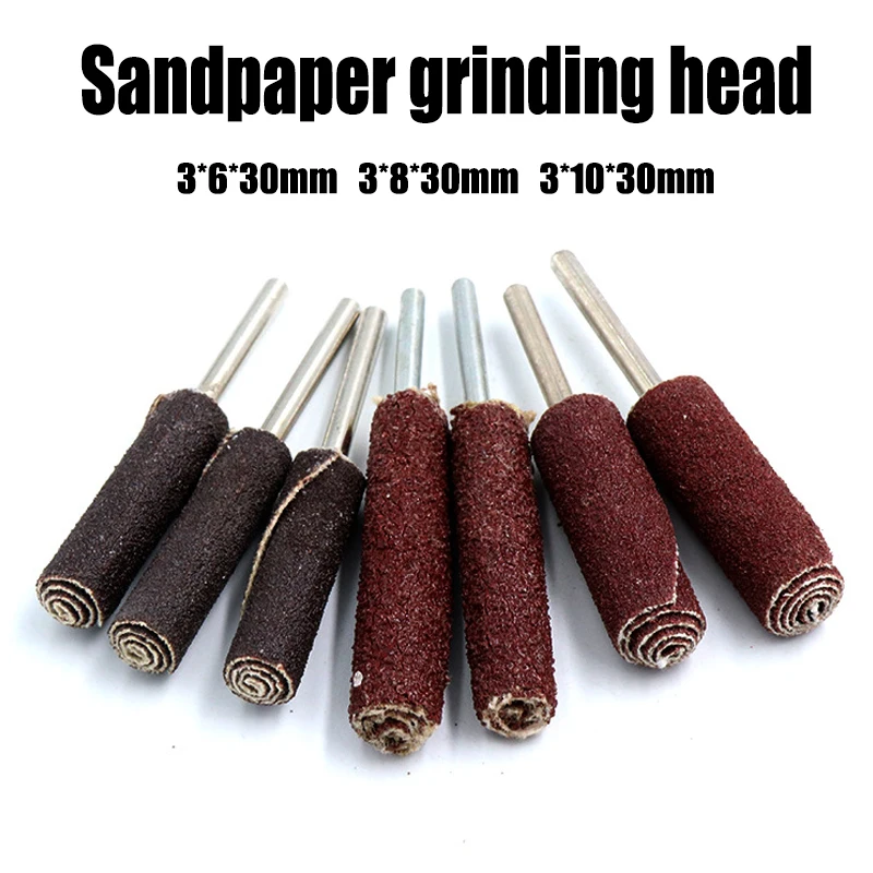 2 sztuki o średnicy 6/8/10mm papier ścierny głowica szlifująca szlifowania 120 żwiru cylindryczny rękaw z… 2 sztuki o średnicy 6/8/10mm papier ścierny głowica szlifująca szlifowania 120 żwiru cylindryczny rękaw z…