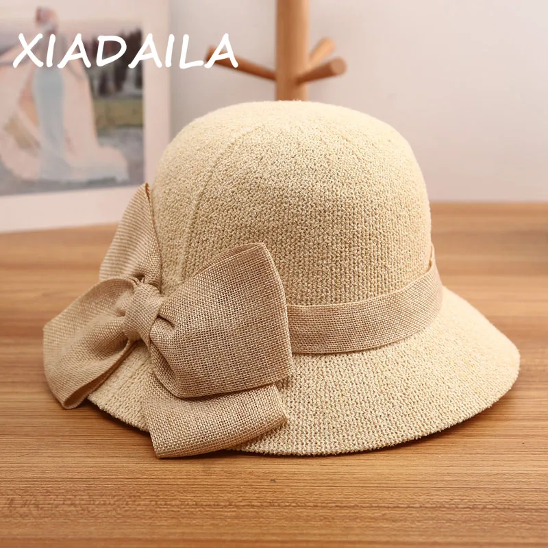 2021 moda na lato damskie kapelusz typu bucket ze słomy z kokardą ręcznie robiony słomkowy kapelusz składany Panama kapelusz rodzic-dziecko dzieci plaża słońce vi 2021 moda na lato damskie kapelusz typu bucket ze słomy z kokardą ręcznie robiony słomkowy kapelusz składany Panama kapelusz rodzic-dziecko dzieci plaża słońce vi
