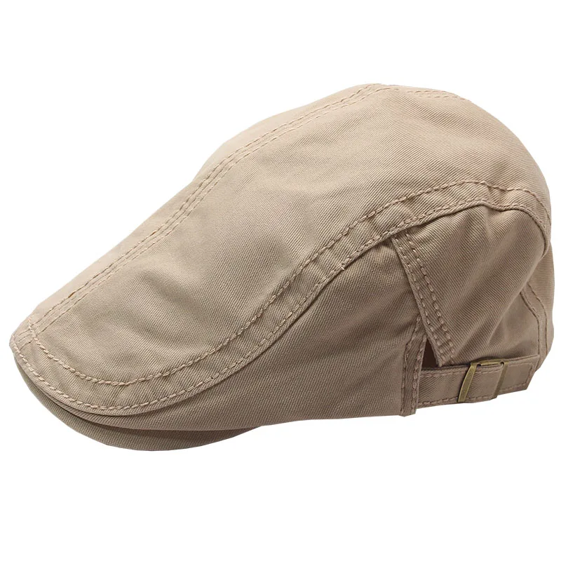 2023 Nowa moda 100% bawełna Ivy Caps Wiosna Jesień Advance Cap Letters Embroidery Women Gastby Cap Korea Style Men Beret Hats