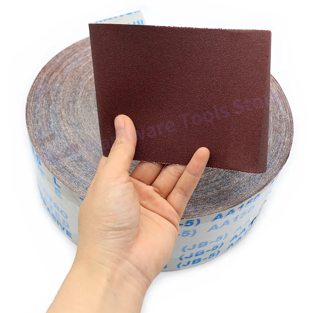 2m 100mm szerokość rolka papieru ściernego 60-800 grys rolka ściernicy ściernej tlenek glinu papier ścierny do… 2m 100mm szerokość rolka papieru ściernego 60-800 grys rolka ściernicy ściernej tlenek glinu papier ścierny do…