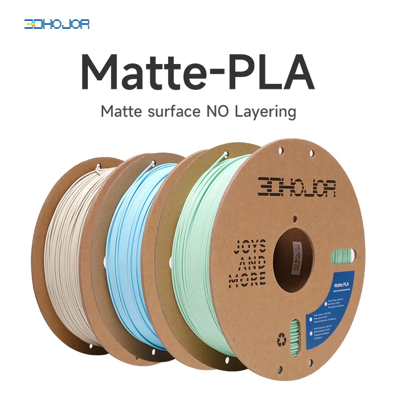 3DHOJOR Matte PLA Filament 1KG 1.75MM PLA Matte 3D Printer Filament Matte PLA For 3D Printer 3D Printing… 3DHOJOR Matte PLA Filament 1KG 1.75MM PLA Matte 3D Printer Filament Matte PLA For 3D Printer 3D Printing…