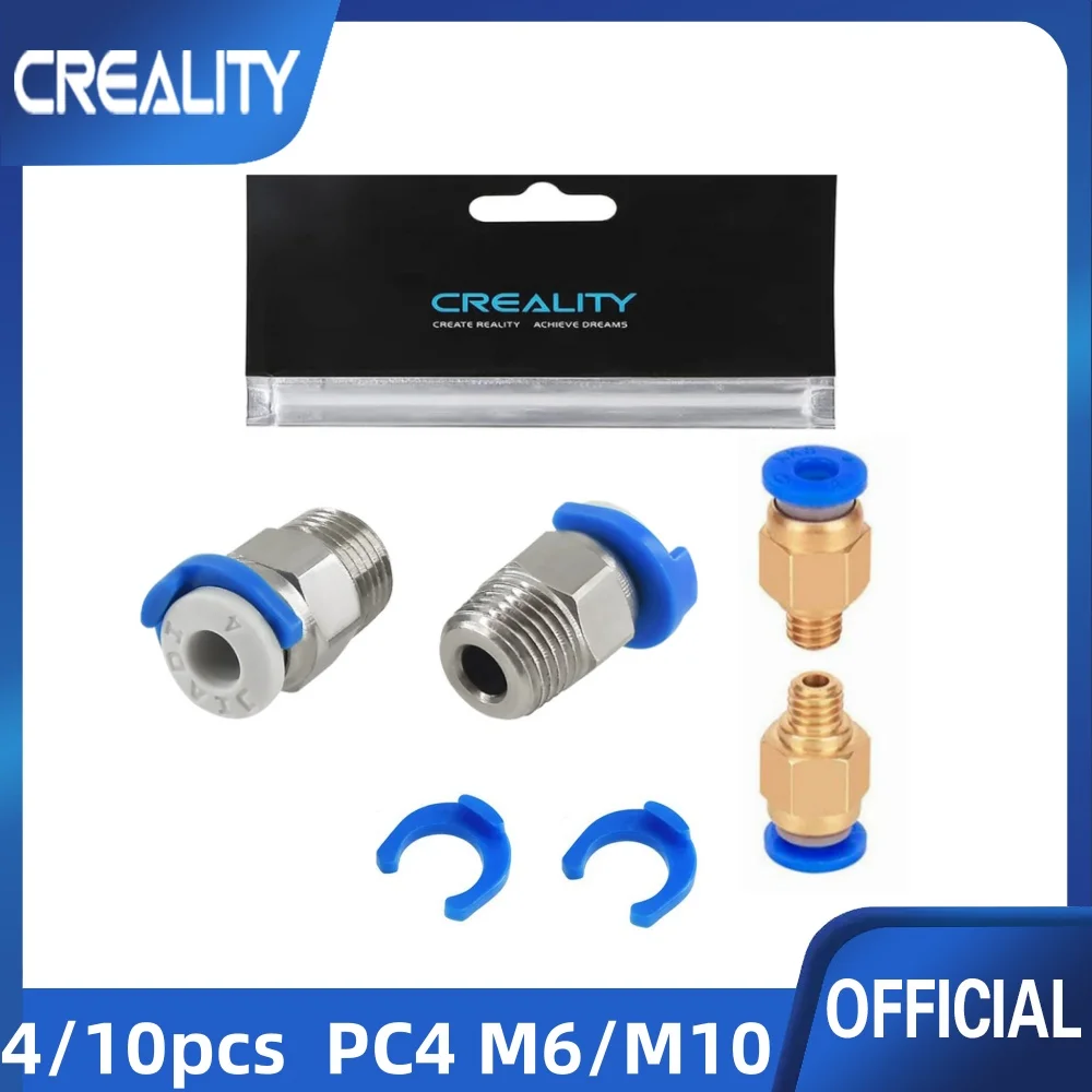 4/10 sztuk PC4-M6 M10 złącze pneumatyczne do Creality Ender 3/3 Pro/3 V2 Ender5/5 Pro/5 Plus CR-10/10S zestaw… 4/10 sztuk PC4-M6 M10 złącze pneumatyczne do Creality Ender 3/3 Pro/3 V2 Ender5/5 Pro/5 Plus CR-10/10S zestaw…