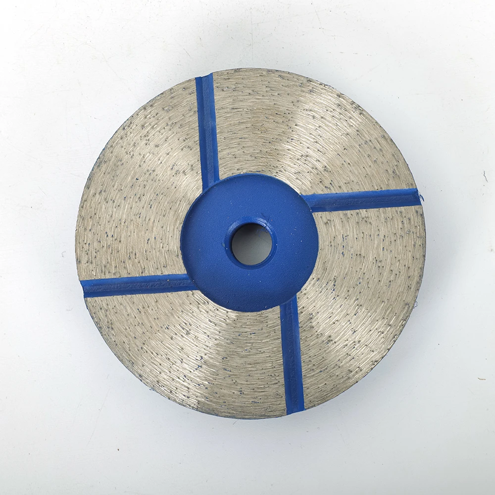 4 „100mm M14 diamentowa tarcza szlifierska szlifierka kątowa Pad kamień cementowy betonowa podłoga zakrzywiona…