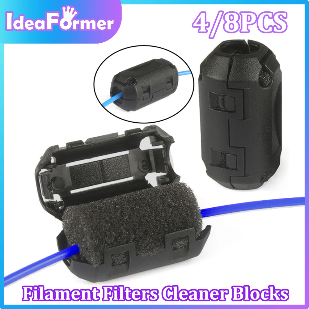 4/8szt Części do drukarek 3D PLA ABS TPU PETG Filtry żarnika Środek czyszczący Usuwanie kurzu Dysza…