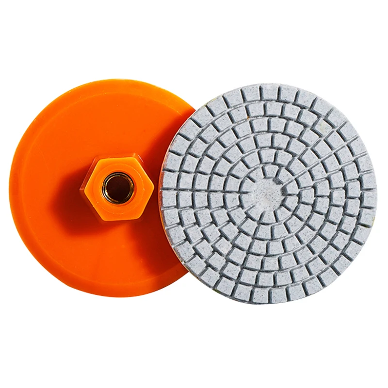 4-calowy 100 mm diamentowy zintegrowany polerka do polerowania na mokro/sucho 50 # -3000 # Ścierka do… 4-calowy 100 mm diamentowy zintegrowany polerka do polerowania na mokro/sucho 50 # -3000 # Ścierka do…