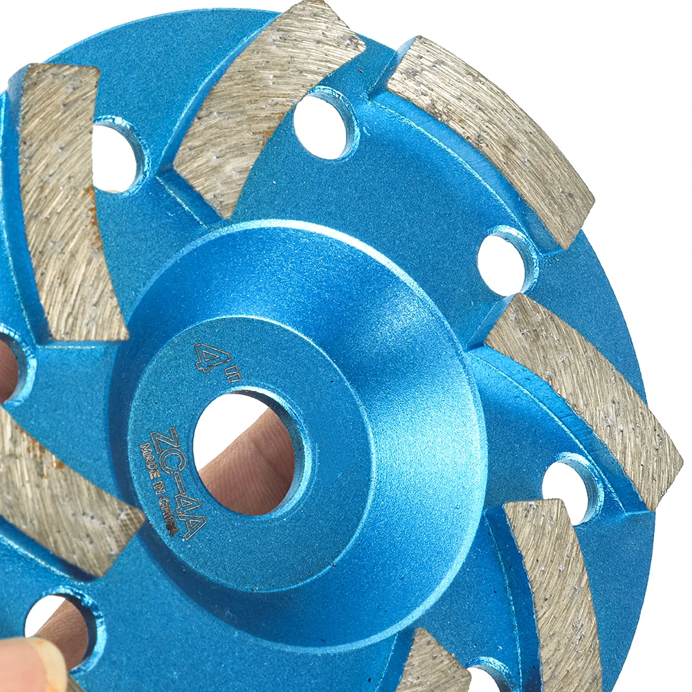 4-calowy (100mm) diamentowy blok szlifierski, tarcza polerska do cementu, betonu, metalu, szlifowania płyt…