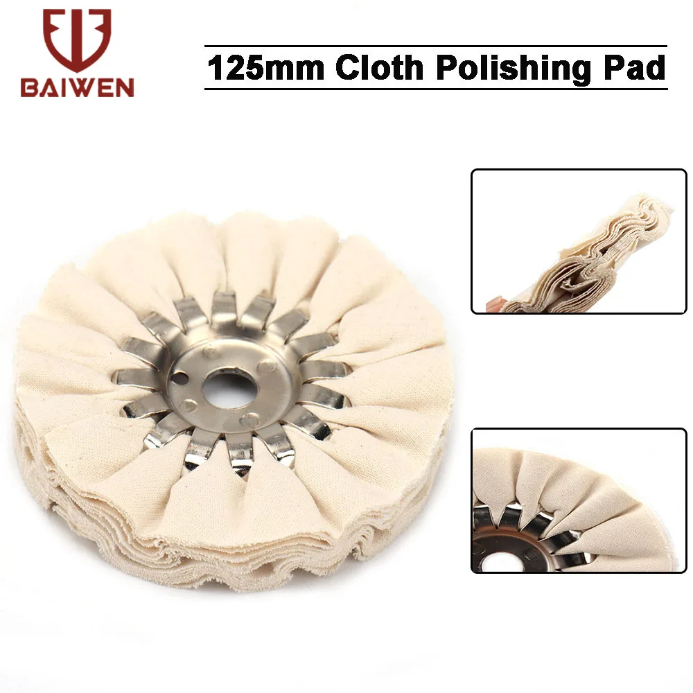 5 „bawełniana tarcza polerska nakładka polerska 125mm ściernica tarczowa 16 Plys z żelaznym środkiem narzędzie… 5 „bawełniana tarcza polerska nakładka polerska 125mm ściernica tarczowa 16 Plys z żelaznym środkiem narzędzie…