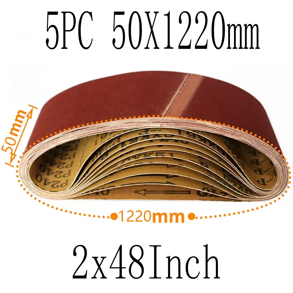 5 szt. 1220*50mm pasy szlifierskie do szlifierki taśmowej 2 ”* 48” 40-1000 różne ziarno pas ścierny do… 5 szt. 1220*50mm pasy szlifierskie do szlifierki taśmowej 2 ”* 48” 40-1000 różne ziarno pas ścierny do…