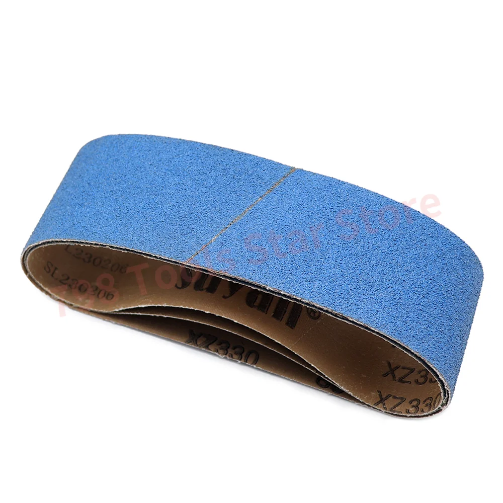 5 SZT. 533 * 75mm Papier do szlifierki taśmowej 40-320 Gradacji Cyrkoniowa Taśma Ścierna do Szlifierek… 5 SZT. 533 * 75mm Papier do szlifierki taśmowej 40-320 Gradacji Cyrkoniowa Taśma Ścierna do Szlifierek…