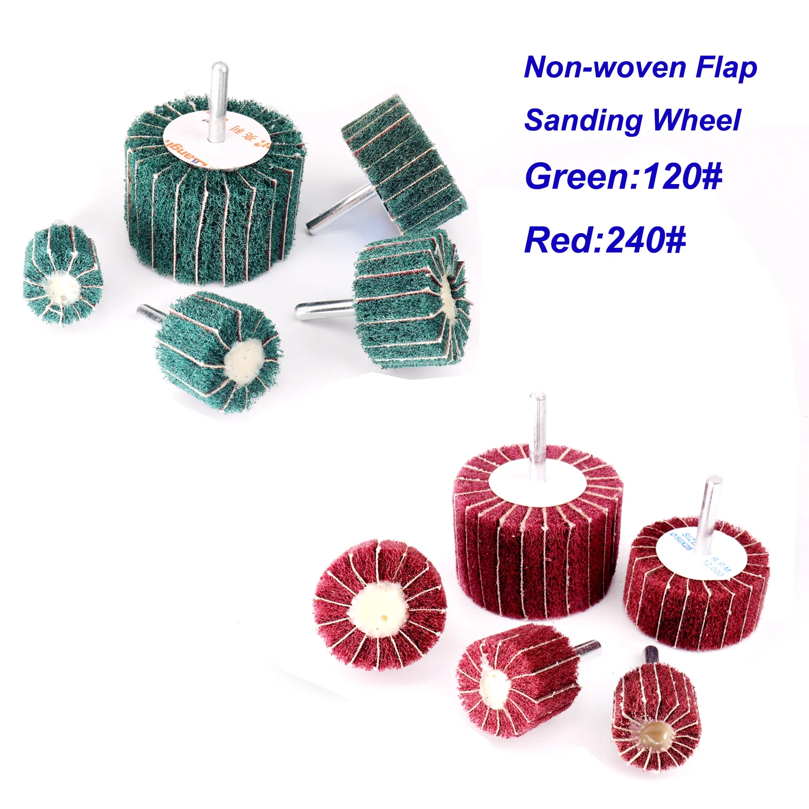 5 szt. Tarcza szlifierska z włókniny 120#/240# Szorowarka Szlifowanie Sandin 6mm Trzpień Głowica szlifierska… 5 szt. Tarcza szlifierska z włókniny 120#/240# Szorowarka Szlifowanie Sandin 6mm Trzpień Głowica szlifierska…