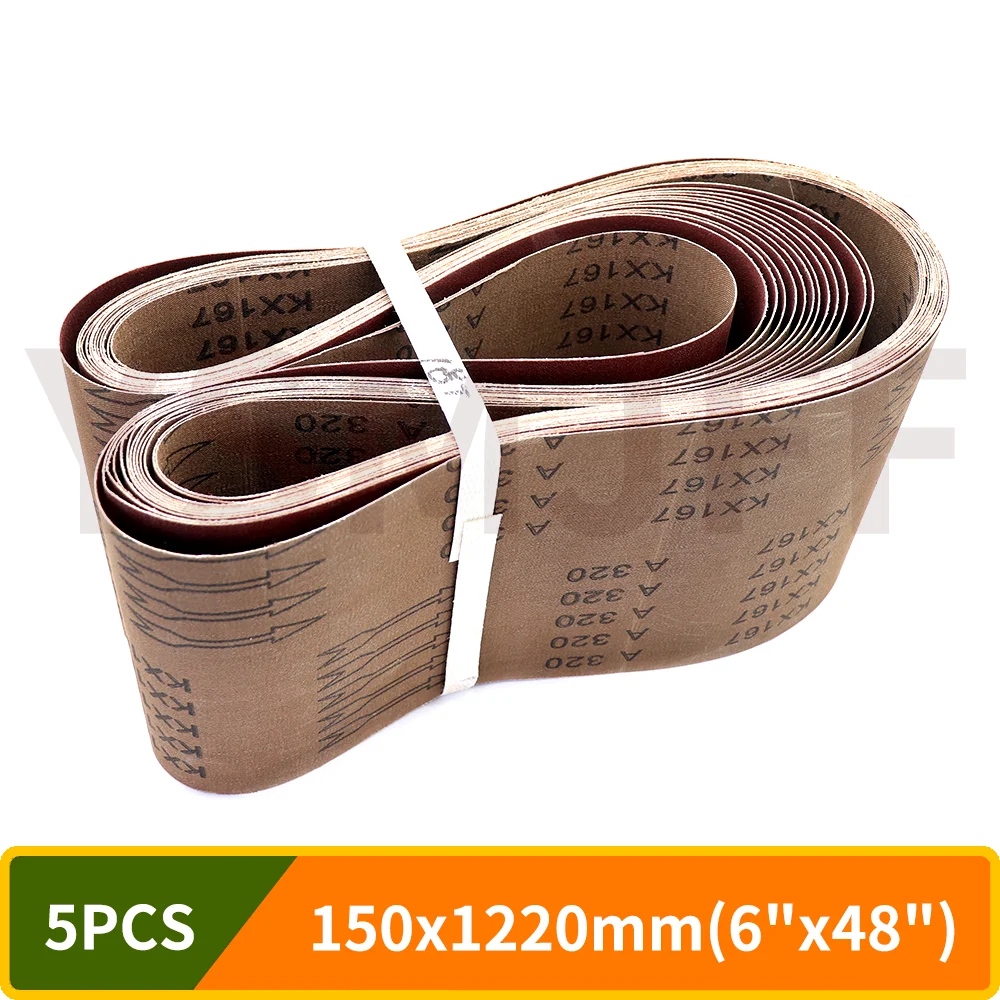 5 sztuk 1220×15 taśmy szlifierskie 6×8 Cal tlenek glinu pasy ścierne do do szlifowania drewna do polerowania… 5 sztuk 1220×15 taśmy szlifierskie 6×8 Cal tlenek glinu pasy ścierne do do szlifowania drewna do polerowania…