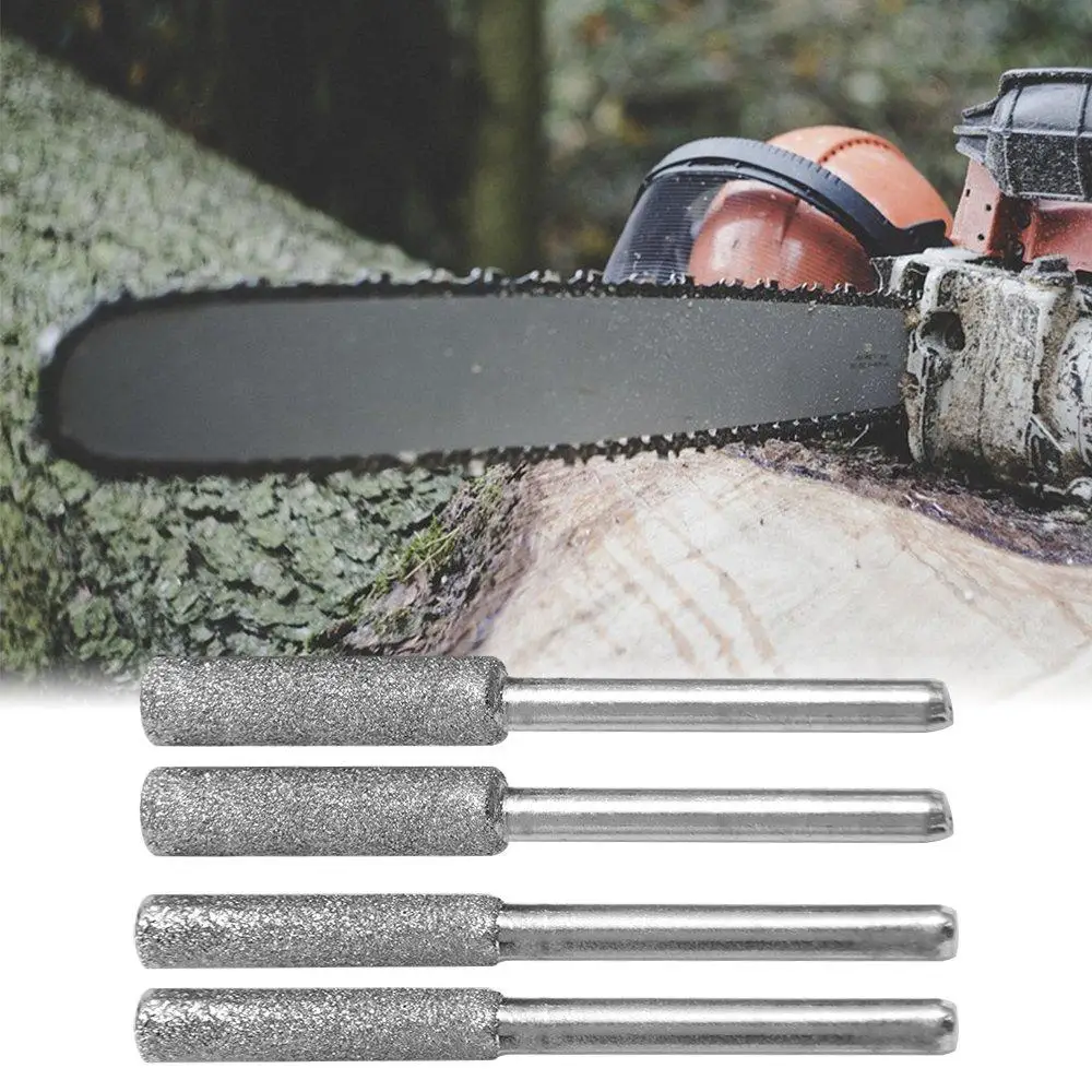 5 sztuk 4/4.8/5.5mm powlekany diamentem ostrzałka do pił łańcuchowych kamień cylindryczny zadzior ścierny… 5 sztuk 4/4.8/5.5mm powlekany diamentem ostrzałka do pił łańcuchowych kamień cylindryczny zadzior ścierny…
