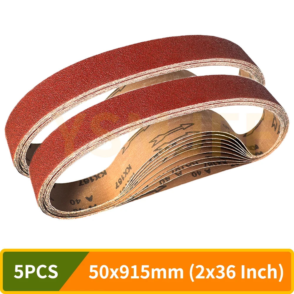 5 sztuk 50x915mm ścierne pasy szlifierskie 40-1000 Grit 2×36 Cal taśmy ścierne z tlenku glinu do drewna… 5 sztuk 50x915mm ścierne pasy szlifierskie 40-1000 Grit 2×36 Cal taśmy ścierne z tlenku glinu do drewna…