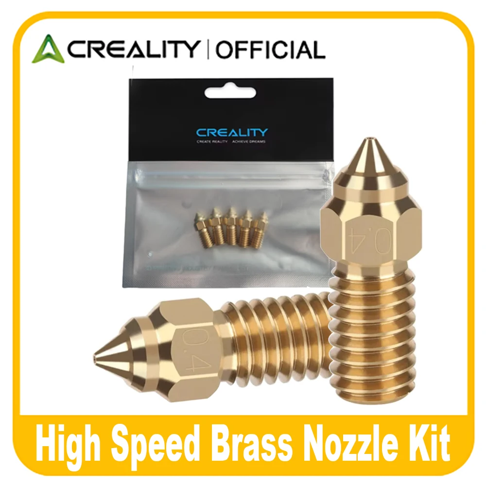 5 sztuk Creality Ender-3 V3 SE mosiężna dysza 0.2/0.6/0.8/1.0MM M6 dysza wytłaczarki do drukarki 3D Ender-5…