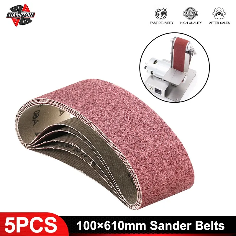 5 sztuk ścierne pasy szlifierskie 100*610mm szlifierka taśmowa 40-120 Grits papier ścierny taśmy ścierne do… 5 sztuk ścierne pasy szlifierskie 100*610mm szlifierka taśmowa 40-120 Grits papier ścierny taśmy ścierne do…
