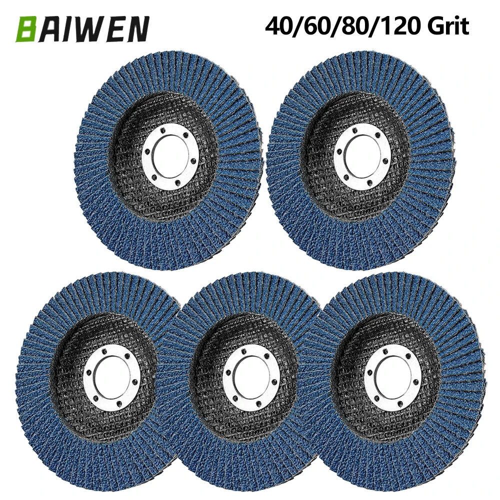 5 sztuk tarcz listkowych 115mm T27 cyrkonowe tarcze szlifierskie 40/60/80/120 Grit profesjonalne tarcze… 5 sztuk tarcz listkowych 115mm T27 cyrkonowe tarcze szlifierskie 40/60/80/120 Grit profesjonalne tarcze…