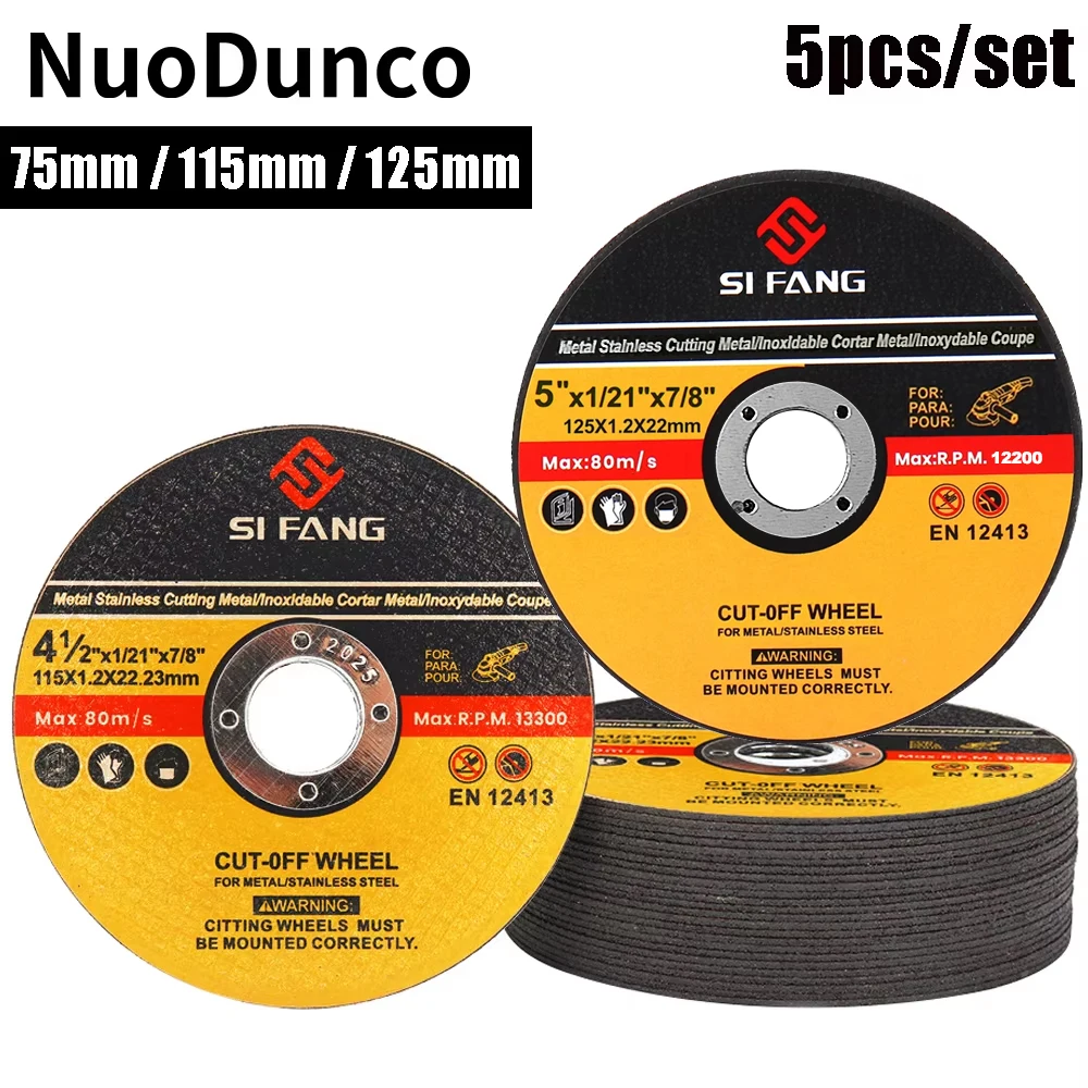 5 sztuk/zestaw 75/115/125mm metalowa tarcza tnąca szlifierka kątowa ostrze piły z żywicy tarcza do metalu… 5 sztuk/zestaw 75/115/125mm metalowa tarcza tnąca szlifierka kątowa ostrze piły z żywicy tarcza do metalu…