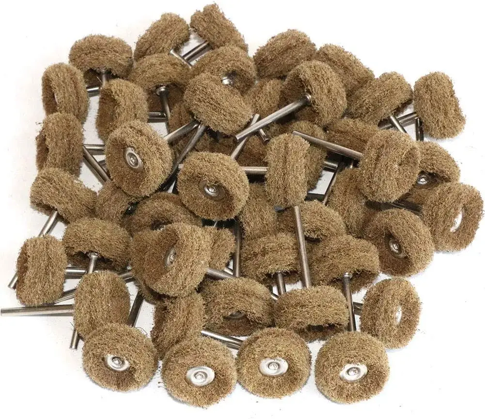 50 szt. Mini wiertarka szczotka ścierna nylonowa tarcza polerska z trzpieniem 3mm do zestawu akcesoriów do… 50 szt. Mini wiertarka szczotka ścierna nylonowa tarcza polerska z trzpieniem 3mm do zestawu akcesoriów do…