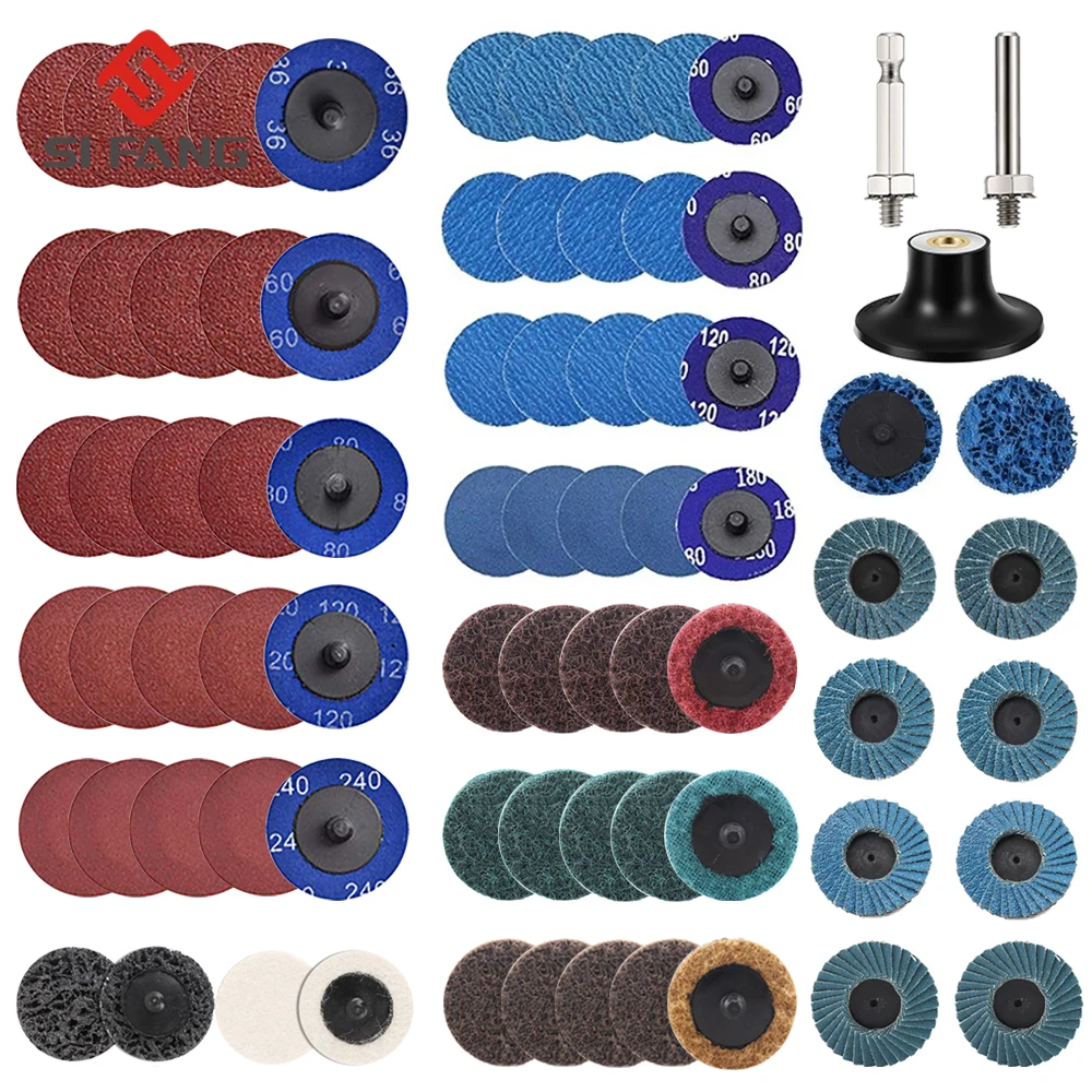50mm 2 Cal typu R tarcze szlifierskie blokada rolka powierzchnia tarcze szlifierskie podkładka papier ścierny… 50mm 2 Cal typu R tarcze szlifierskie blokada rolka powierzchnia tarcze szlifierskie podkładka papier ścierny…