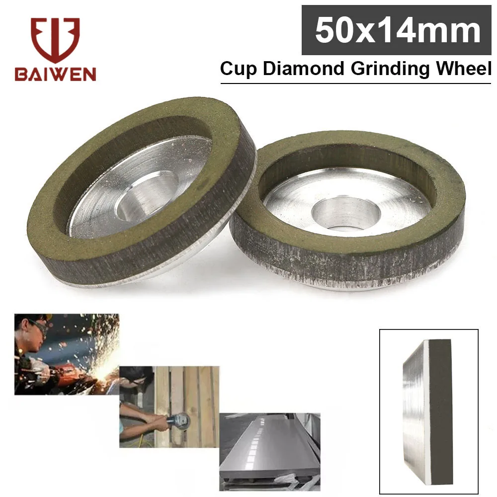 50mm szlifierka tarczowa kubek diamentowe tarcze szlifierskie koło frez narzędzia do szlifierki kątowej… 50mm szlifierka tarczowa kubek diamentowe tarcze szlifierskie koło frez narzędzia do szlifierki kątowej…