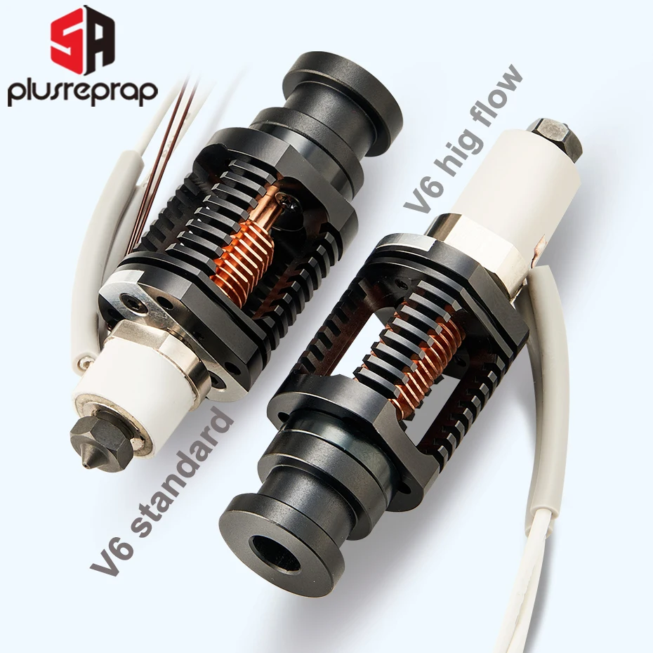 5APLUS V6 Całkowicie Metalowy Hotend VORON2.4 V6 Ulepszony Hotend 300 ℃ Ceramiczny bimetalowy termowarstwa… 5APLUS V6 Całkowicie Metalowy Hotend VORON2.4 V6 Ulepszony Hotend 300 ℃ Ceramiczny bimetalowy termowarstwa…