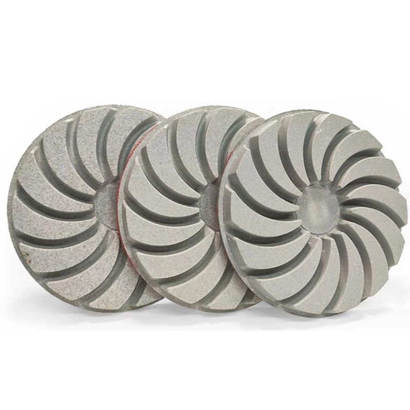 6 szt. 4 cale 100mm 3-stopniowa podkładka do szlifowania na sucho cementowa podkładka do polerowania podłóg… 6 szt. 4 cale 100mm 3-stopniowa podkładka do szlifowania na sucho cementowa podkładka do polerowania podłóg…