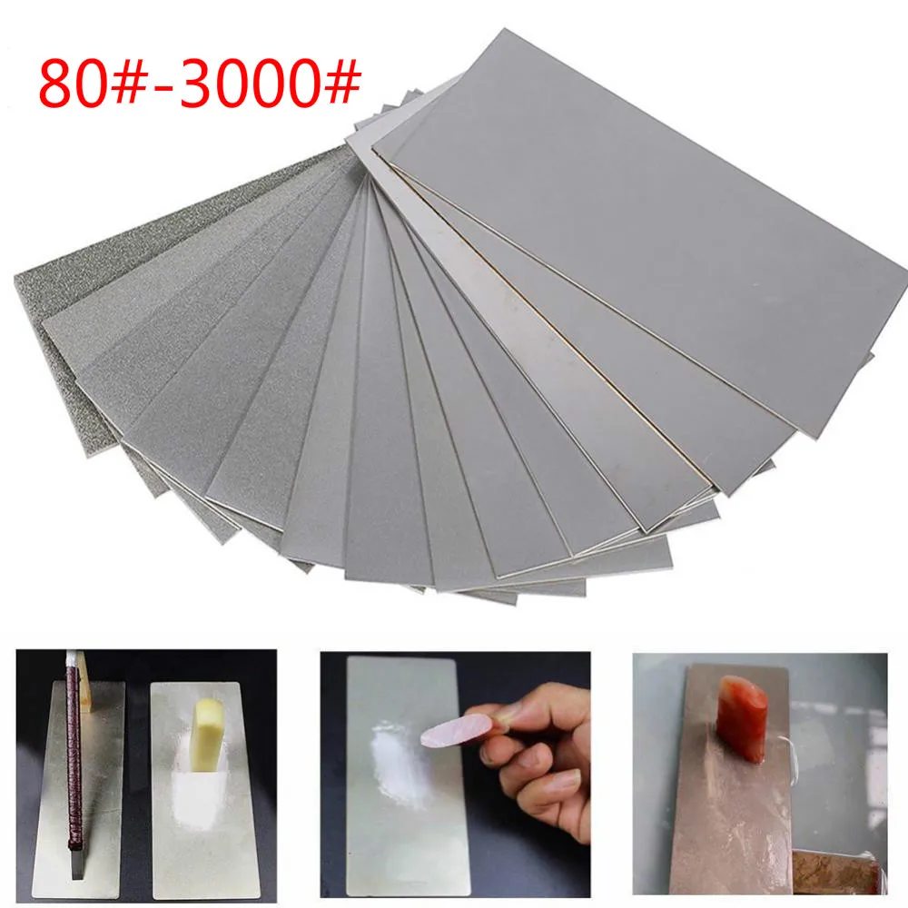 80-3000 Grit profesjonalne ostrzenie cienkich noży osełki polerowanie ostrzałka do noży płyta tarcza… 80-3000 Grit profesjonalne ostrzenie cienkich noży osełki polerowanie ostrzałka do noży płyta tarcza…