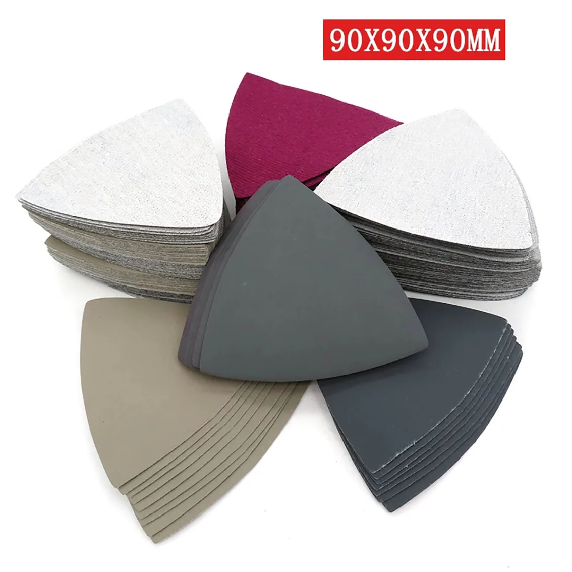 800 1000 1500 2000 5000 Papier ścierny trójkątny flokowany na mokro i na sucho Papier ścierny do polerowania