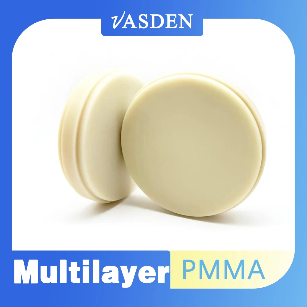 98*18mm Dentystyczny PMMA Wielowarstwowy 16 Kolorów Materiały Dentystyczne Najwyższej Jakości VASDEN Frezarka… 98*18mm Dentystyczny PMMA Wielowarstwowy 16 Kolorów Materiały Dentystyczne Najwyższej Jakości VASDEN Frezarka…