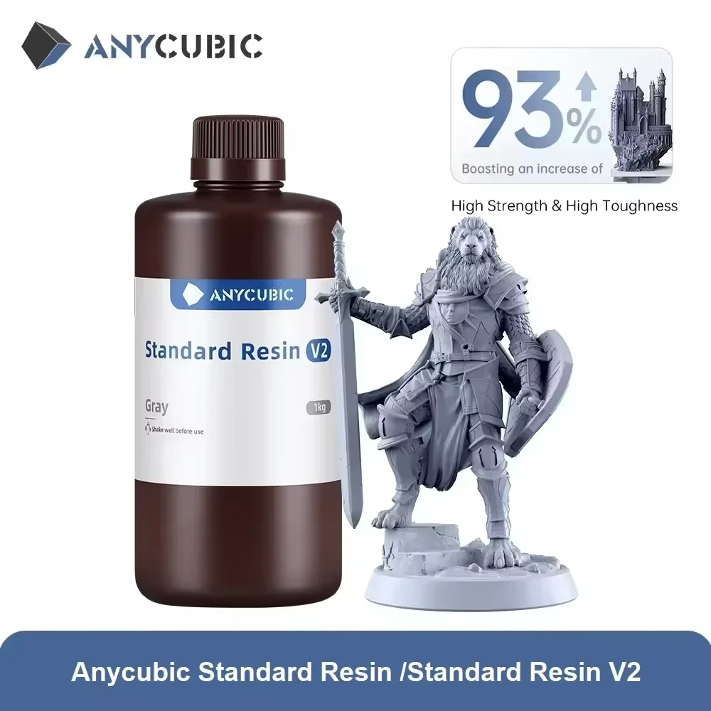 ANYCUBIC 405nm UV Standard Resin / Standard Resin V2 do drukarki LCD 3D Photon Mono M7 Żywica do druku 3D UV…