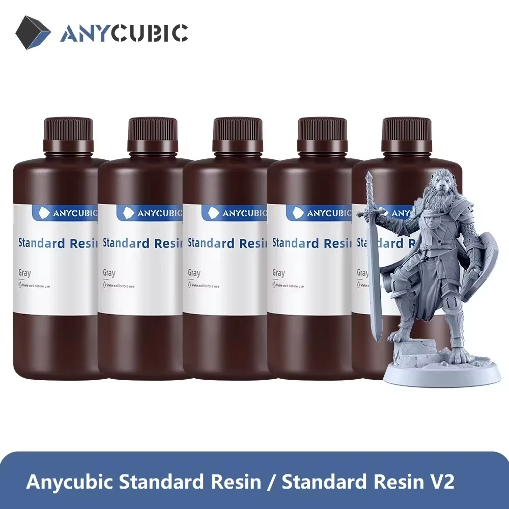 ANYCUBIC 5KG/10KG 405nm UV Standardowa żywica / Standardowa żywica V2 do drukarki 3D Photon Mono 4 Żywica do…