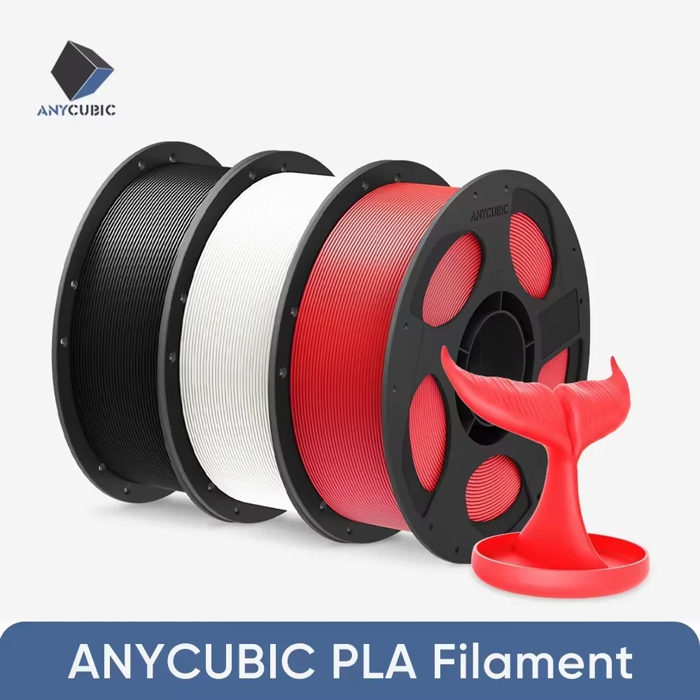 ANYCUBIC Filament do drukarki 3D 1,75 mm PLA Filament 1 kg/rolka 9 kolorów schludna szpula bez pęcherzyków… ANYCUBIC Filament do drukarki 3D 1,75 mm PLA Filament 1 kg/rolka 9 kolorów schludna szpula bez pęcherzyków…