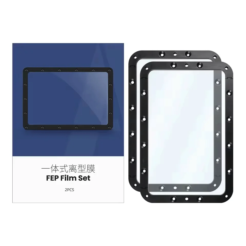 Anycubic Photon Mono 2/Mono 4 FEP Film 2Pcs Resin Vat FEP 3D Printer Akcesoria, Photon Mono 2/4 UV DLP LCD…