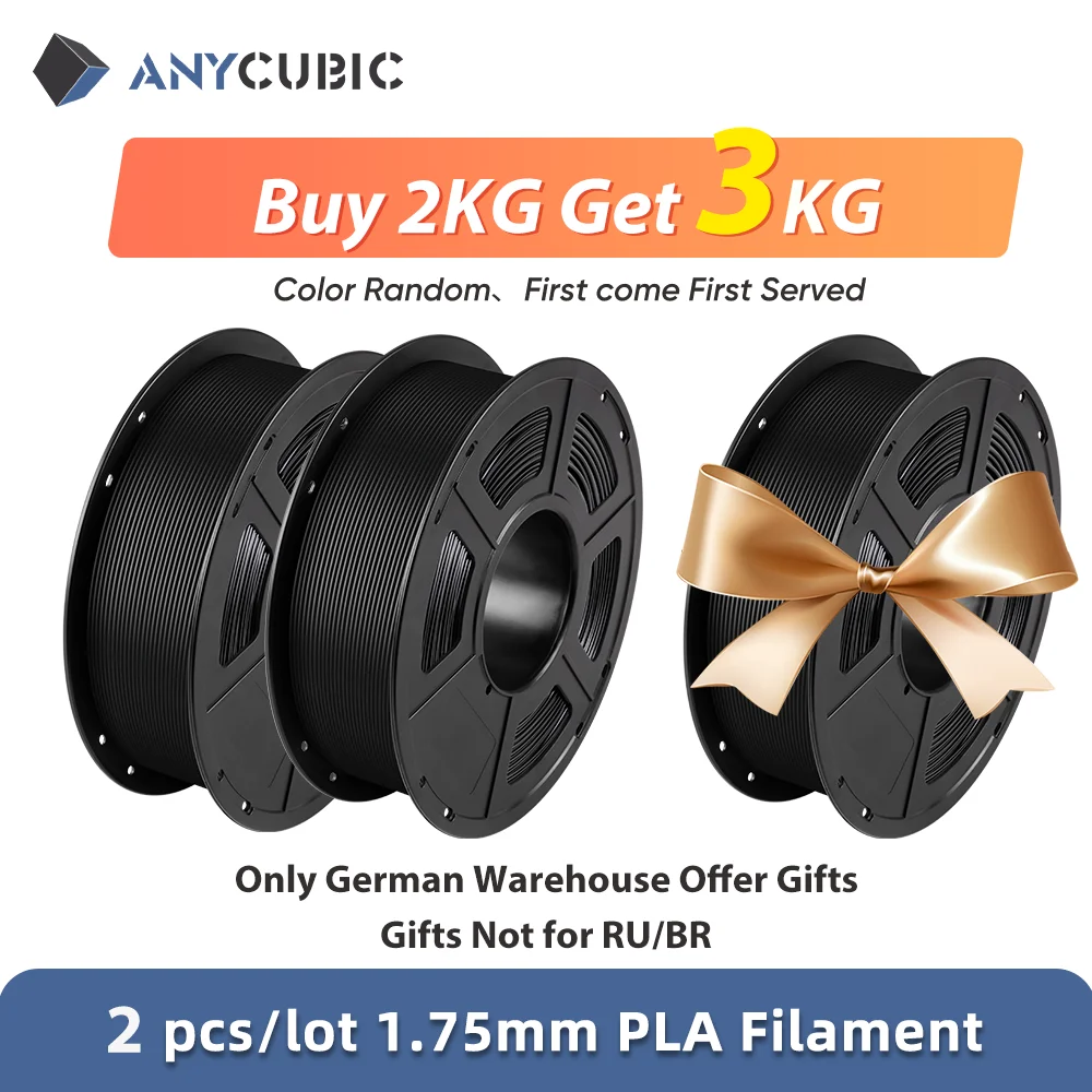 ANYCUBIC PLA Filament do drukarek 3D 1,75 mm 1 kg/rolka Filament PLA Materiał do drukowania 3D do drukarek FDM… ANYCUBIC PLA Filament do drukarek 3D 1,75 mm 1 kg/rolka Filament PLA Materiał do drukowania 3D do drukarek FDM…
