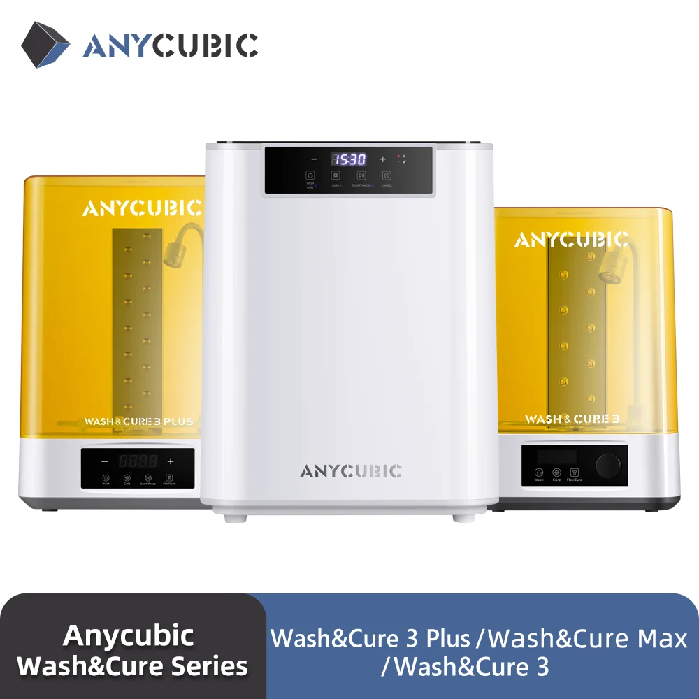 ANYCUBIC Wash&Cure 3/Wash&Cure 3 Plus/Max Do modelu mycia drukarki 3D i modelu utwardzania 2 w 1 dla fotonu… ANYCUBIC Wash&Cure 3/Wash&Cure 3 Plus/Max Do modelu mycia drukarki 3D i modelu utwardzania 2 w 1 dla fotonu…