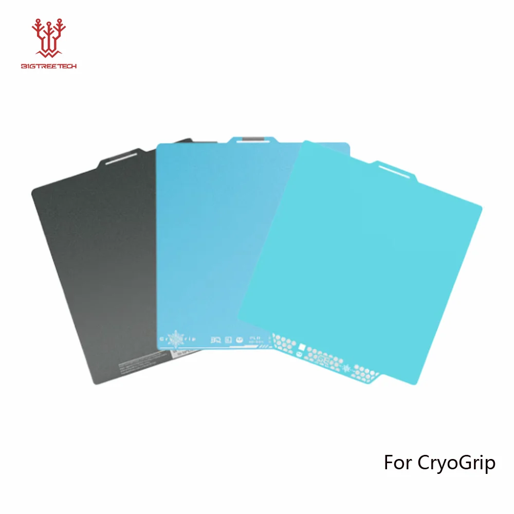 BIGTREETECH BIQU Cryogrip P2S Panda Glacier/Frostbite Dwustronna Stal Sprężynowa do Drukarek 3D Bambu Lab A1…