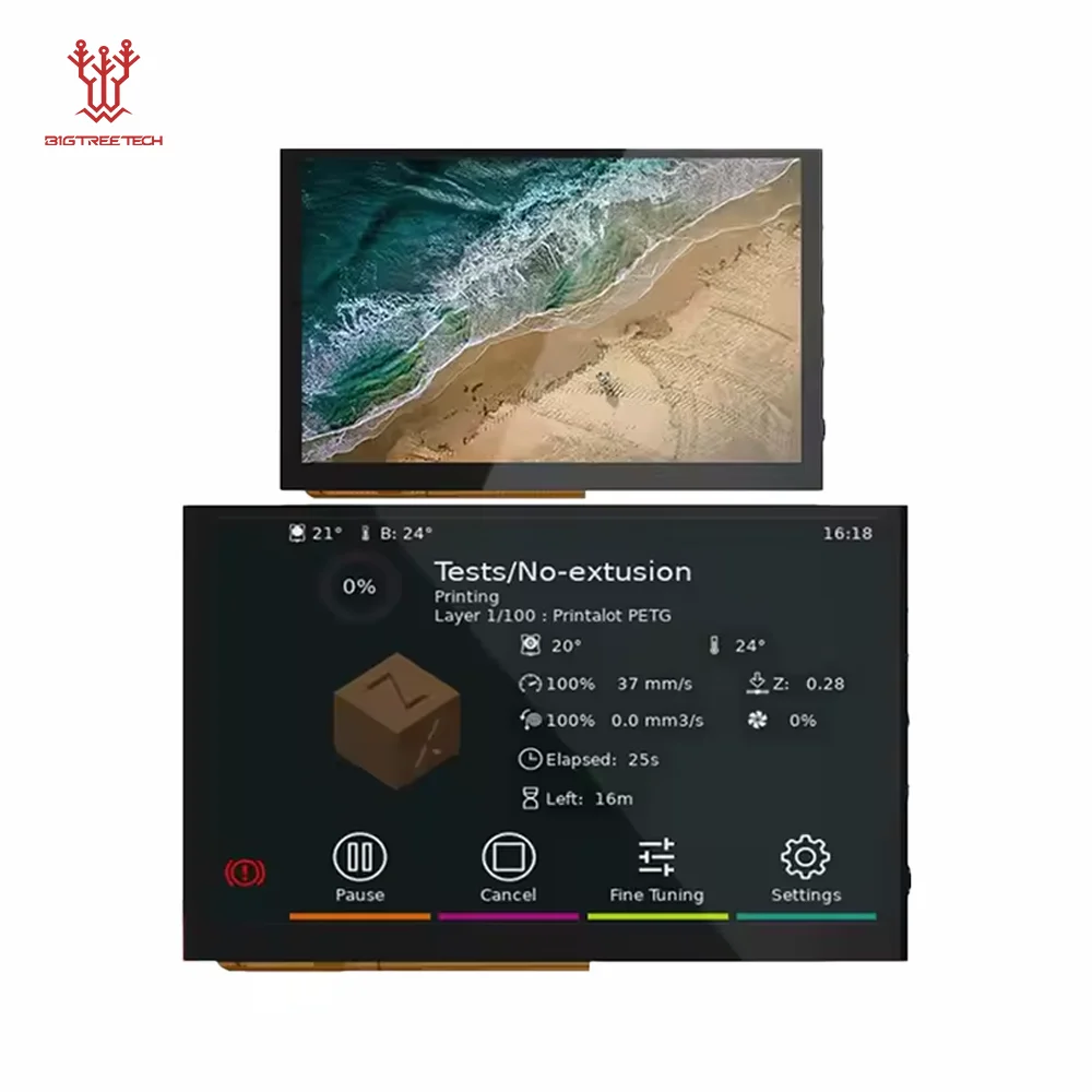 BIGTREETECH HDMI7 V1.2 HDMI5 HDMI Ekran dotykowy 5/7 cala IPS Wyświetlacz 3D Części do drukarek Raspberry Pi 4… BIGTREETECH HDMI7 V1.2 HDMI5 HDMI Ekran dotykowy 5/7 cala IPS Wyświetlacz 3D Części do drukarek Raspberry Pi 4…