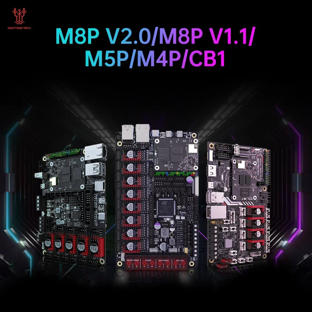 BIGTREETECH Manta M4P M5P M8P Płyta główna 32-bitowa dla TMC2209 CB1 Raspberry Pi CM4 Klipper Ender 3 Voron…