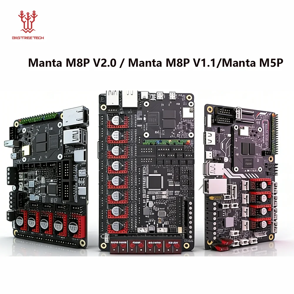 BIGTREETECH Manta M8P V2.0 płyta główna STM32H723ZE 32bit dla Klipper Raspberry Pi dla Voron V0 Ender 3 3D… BIGTREETECH Manta M8P V2.0 płyta główna STM32H723ZE 32bit dla Klipper Raspberry Pi dla Voron V0 Ender 3 3D…