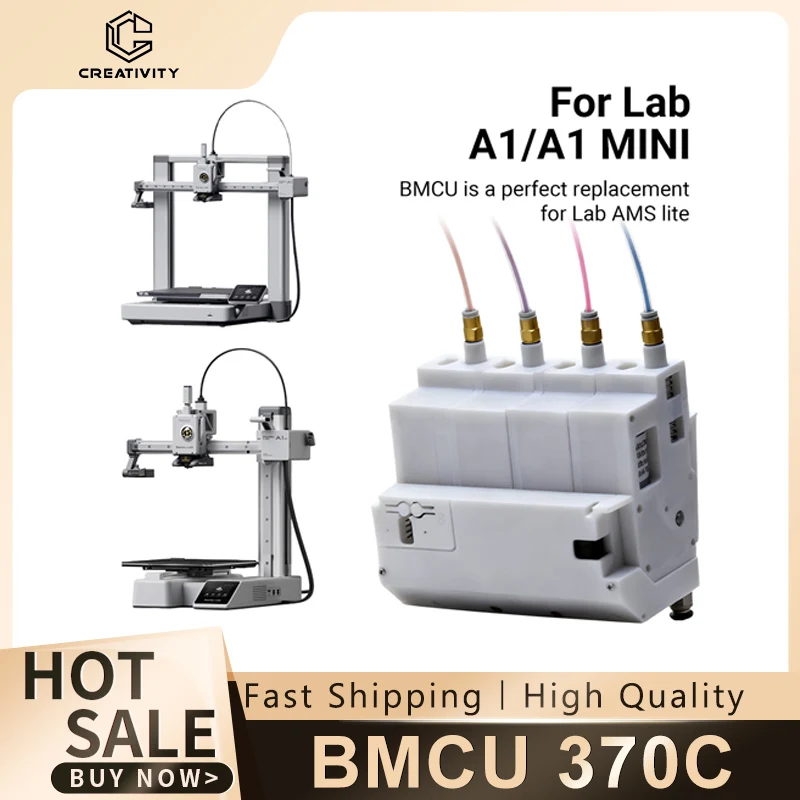 BMCU 370C AMS Lite Automatyczna Jednostka Dozująca Filament z Dwukierunkowym Bufrowaniem i Czujnikiem do… BMCU 370C AMS Lite Automatyczna Jednostka Dozująca Filament z Dwukierunkowym Bufrowaniem i Czujnikiem do…